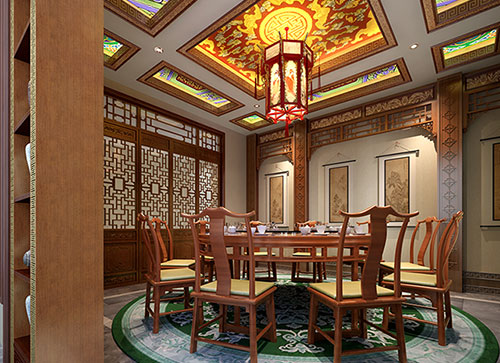 禅城中式古典风格家居装修设计效果图