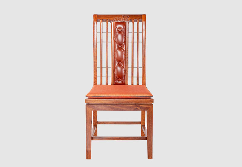 禅城芙蓉榭中式实木餐椅效果图