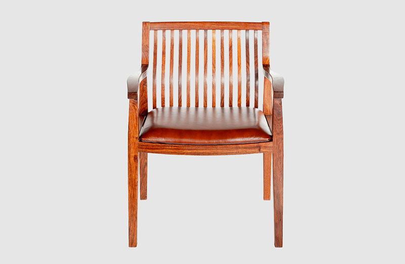 禅城中式实木大方椅家具效果图
