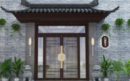 禅城您是否了解不同形式的中式门头设计要点？